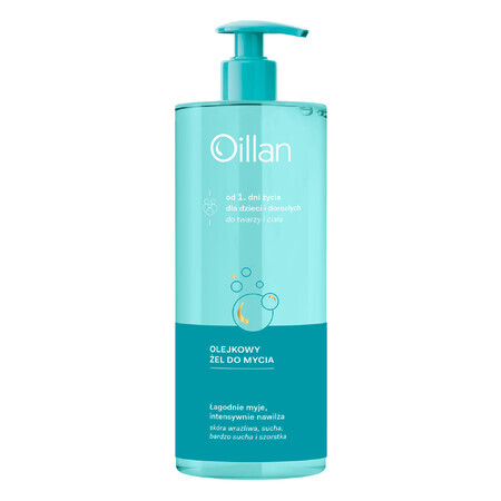 Oillan, oil-based washing gel, from day 1, 750 ml