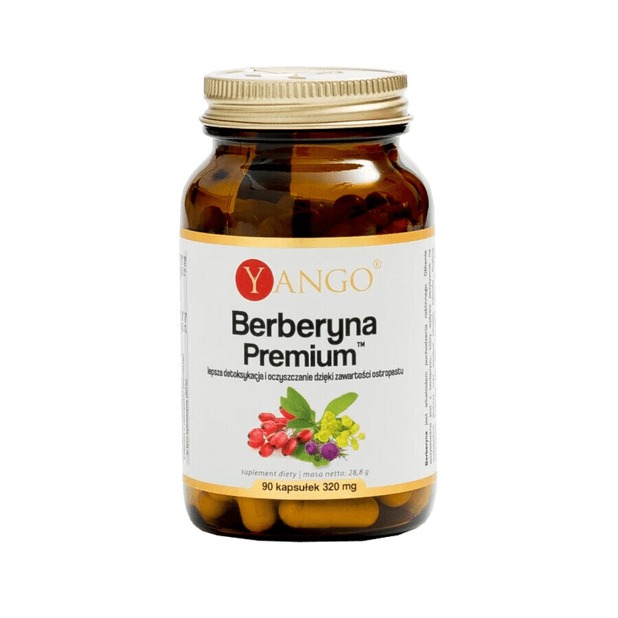 Yango Berberine Premium, 90 capsules