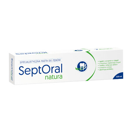 SeptOral Natura, tandpasta, 100 ml