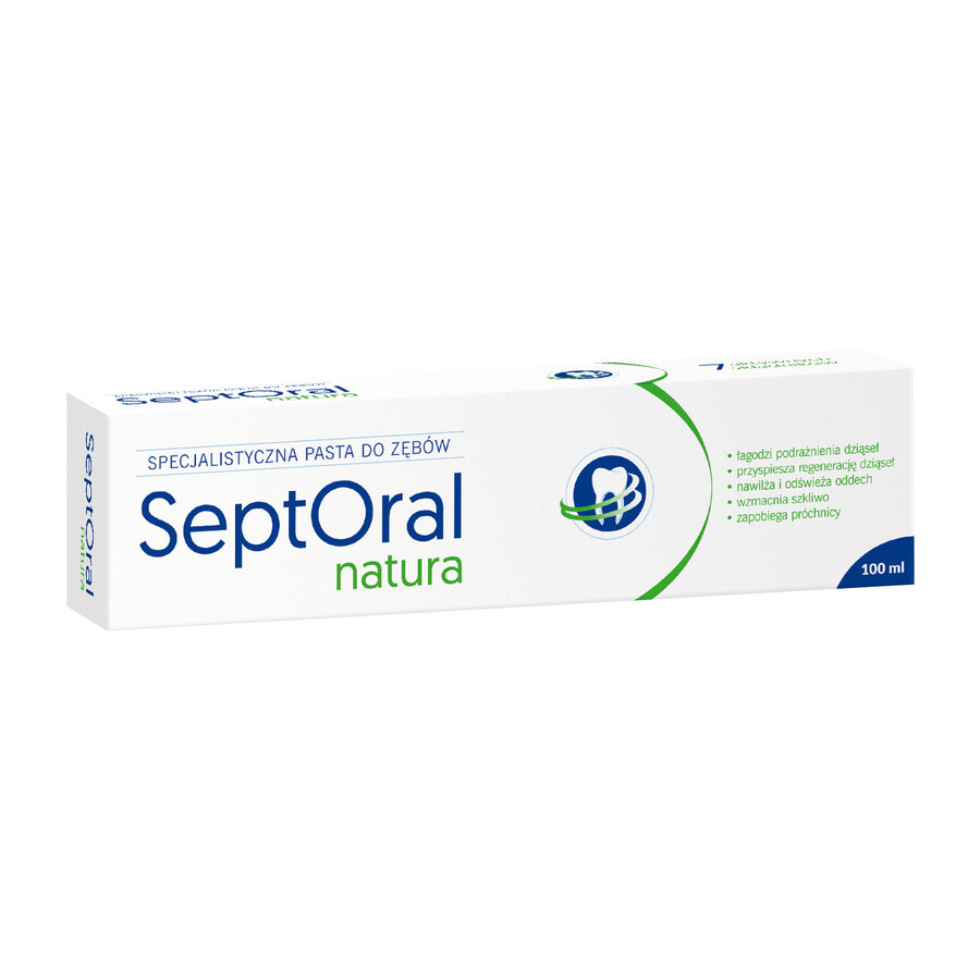 SeptOral Natura, tandpasta, 100 ml