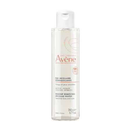 Avène Les Essentiels, démaquillant micellaire, peaux sensibles, 200 ml