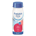 Fresubin strawberry flavored energy drink, 4 x 200 ml, Fresenius Kabi