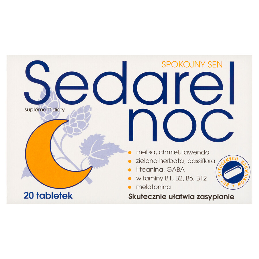 Sedarel Noche, 20 comprimidos