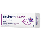 Heviran Comfort 50 mg/g, crema, 2 g