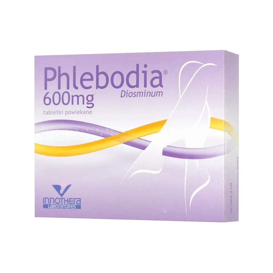 Phlebodia 600 mg, 60 film-coated tablets