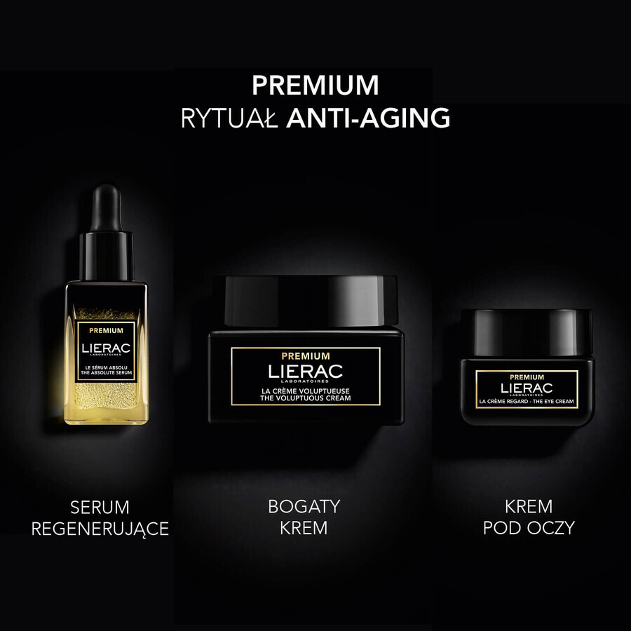 Lierac Premium, cremă anti-îmbătrânire bogată, 50 ml