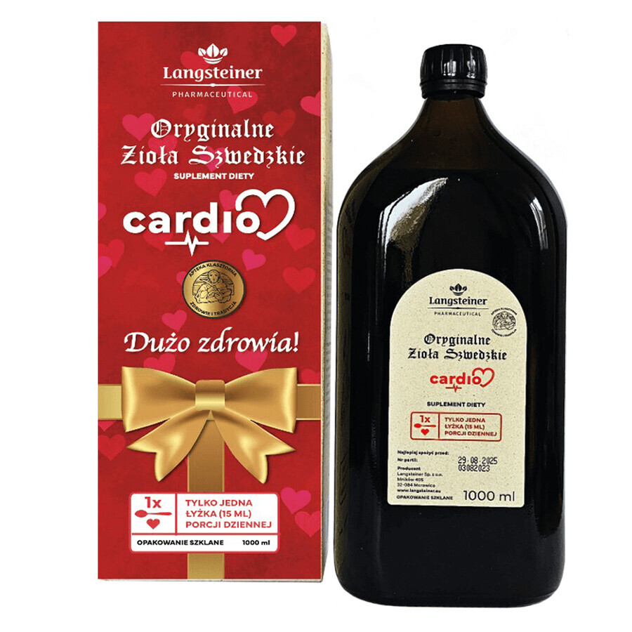 Langsteiner Originele Zweedse Kruiden Cardio, 1000 ml