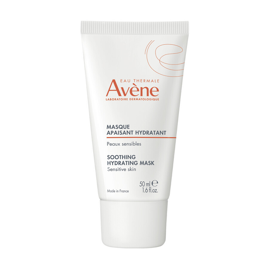 Avene Les Essentiels, mască calmantă și iluminatoare, piele sensibilă, 50 ml