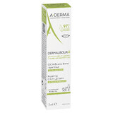 A-Derma Dermalibour+ Cica, regenererende lippenbalsem, 15 ml