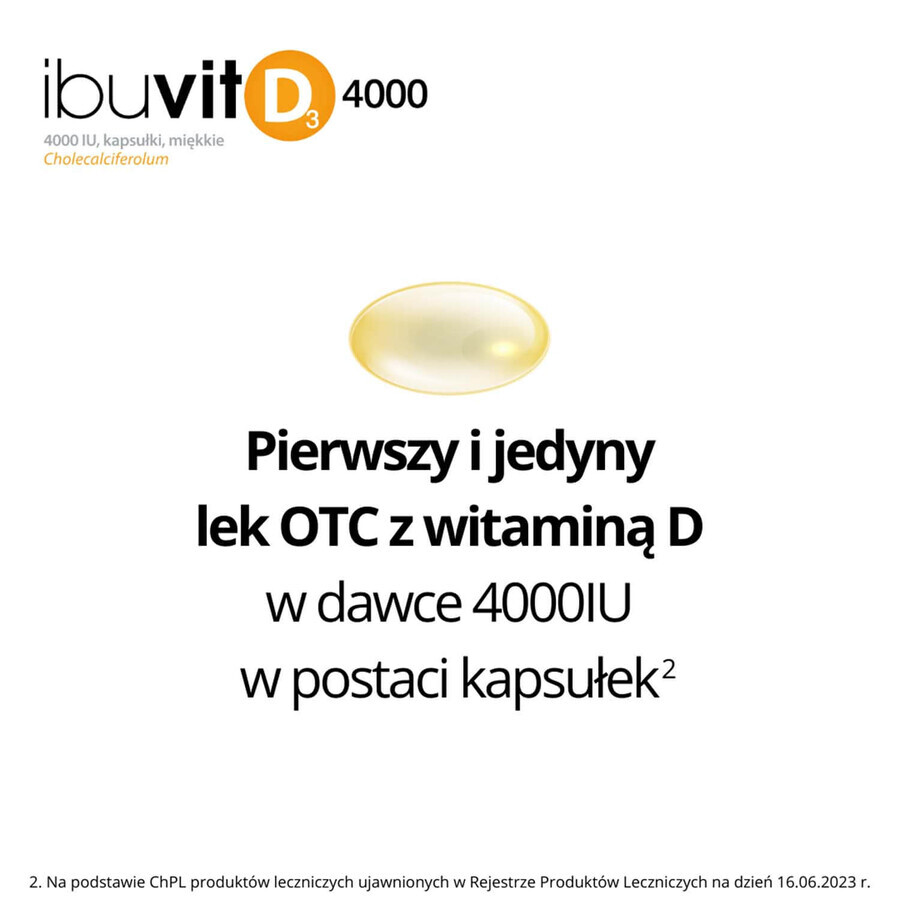 Ibuvit D3 4000 UI, 150 capsule