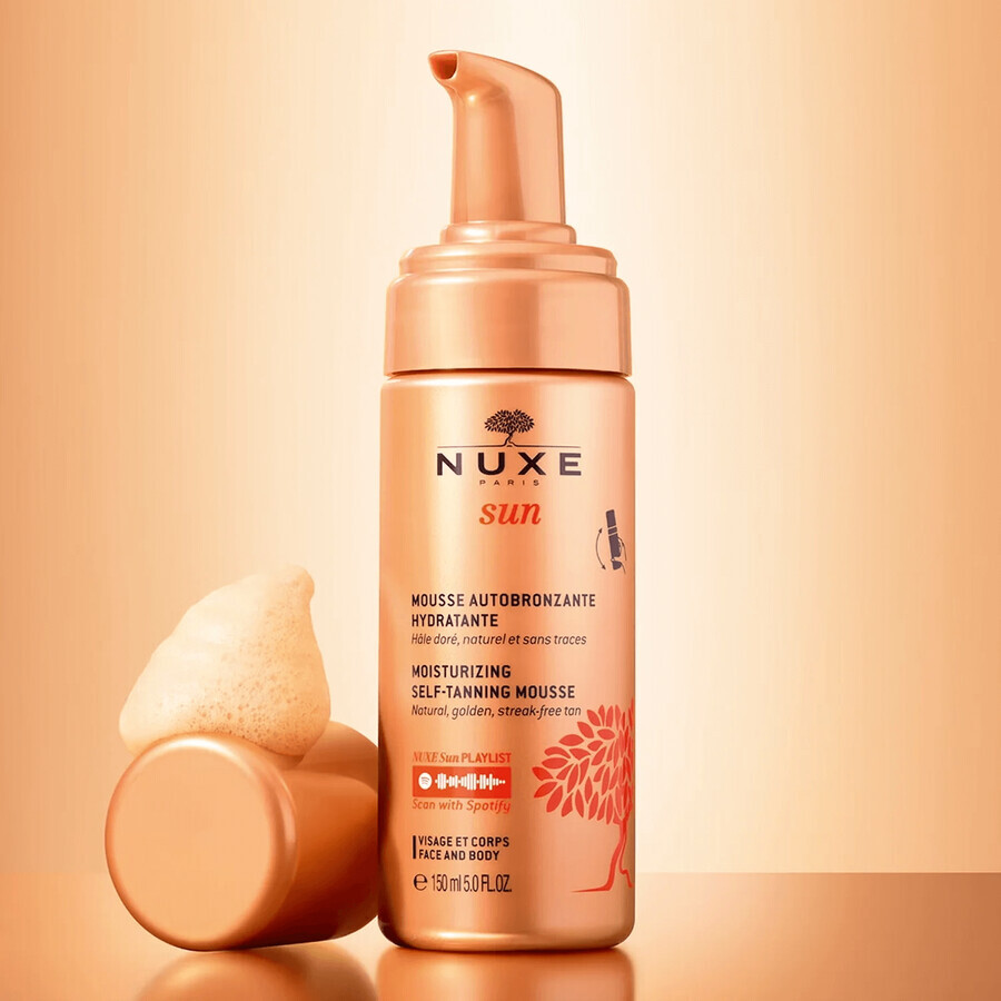 Nuxe Sun, spumă autobronzantă, 150 ml