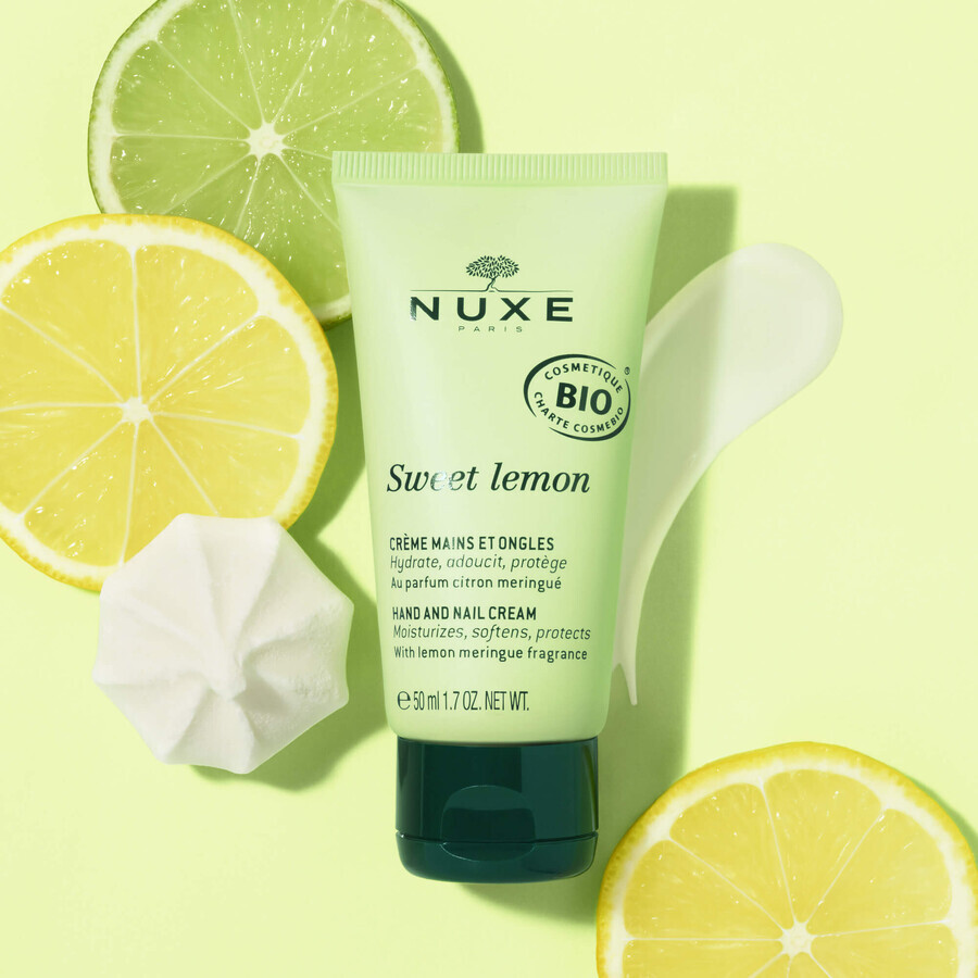 Nuxe Sweet Lemon, crema mani, 50 ml