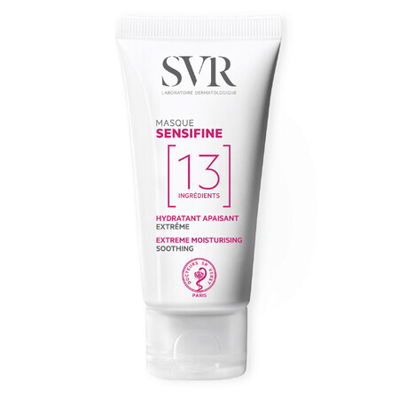 SVR Sensifine Masque SOS, kalmerend masker voor de geïrriteerde, reactieve, overgevoelige huid, 75 ml