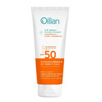 Set Oillan Sun, Beschermende gezichts- en lichaamsemulsie, SPF 50, 100 ml + badgel 3in1, 200 ml + hydraterende dermocrème, 75 ml gratis