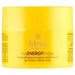 Miya myENERGYmask, verhelderend masker met vitamine C, 50 ml