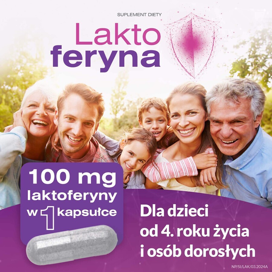 Nutropharma Lactoferrin, 15 capsules