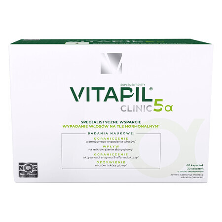 Vitapil Clinical 5alpha, 30 sachets + 60 capsules