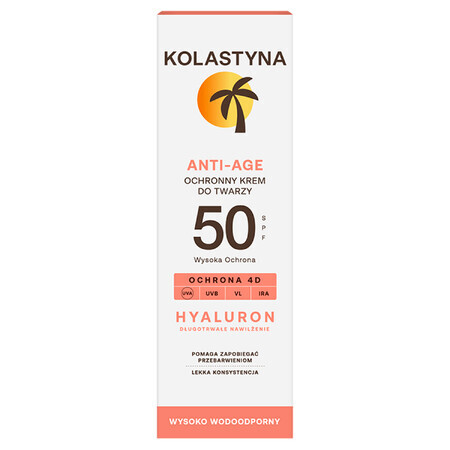 Kolastyna, anti-aging face cream, SPF 50, 50 ml