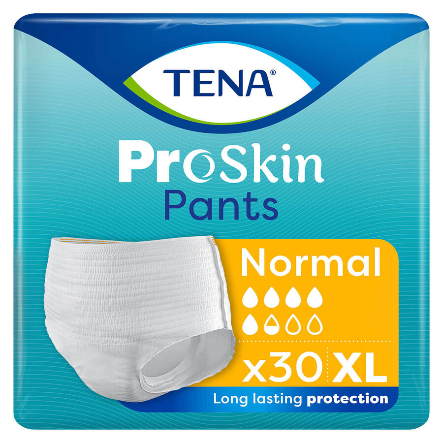 Tena Pants ProSkin, absorberende slip, maat XL, 120-160 cm, Normaal, 30 stuks