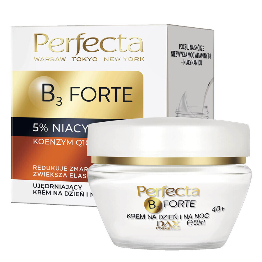 Perfecta B3 Forte 40+, crème raffermissante pour le visage, jour et nuit, 50 ml