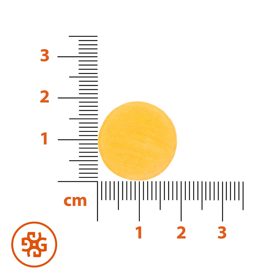 SEMA Lab Propolis + trandafir sălbatic, aromă de miere și lămâie, 24 pastiluțe