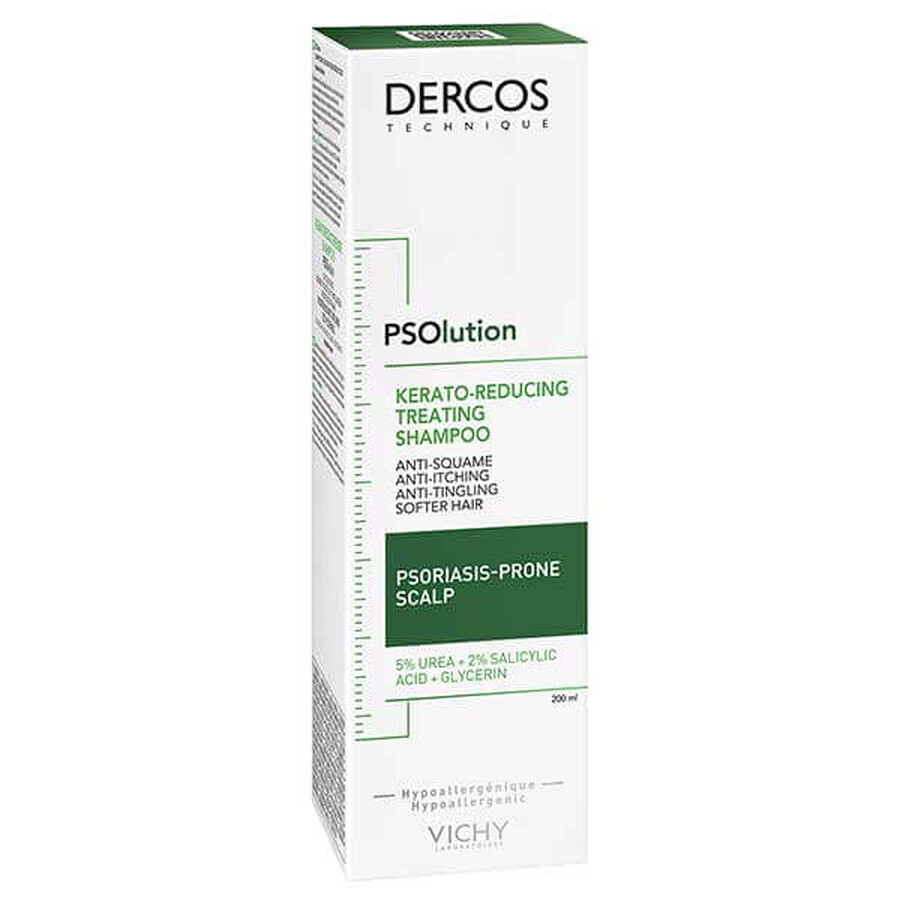 Vichy Dercos PSOlution, keratolytische haarshampoo, 200 ml