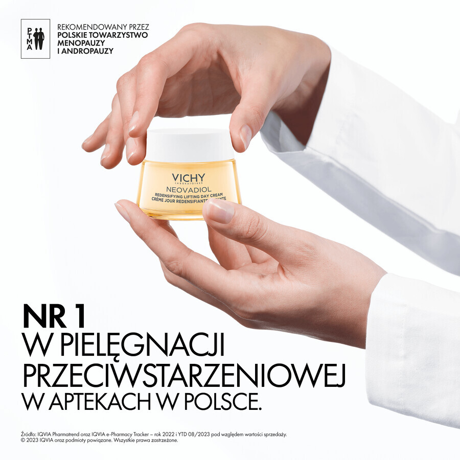 Vichy Neovadiol Peri-Menopauze, verstevigende dagcrème om de dichtheid te herstellen, normale en gemengde huid, 50 ml