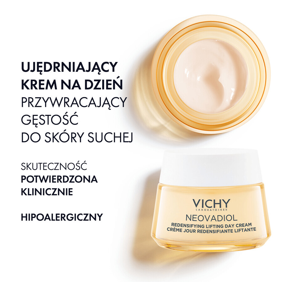 Vichy Neovadiol Peri-Menopause, cremă de zi de întărire pentru restabilirea densității, piele uscată, 50 ml