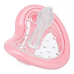 Curaprox Baby, pacifier, silicone, pink, size 2, from 2.5 years, 1 pc