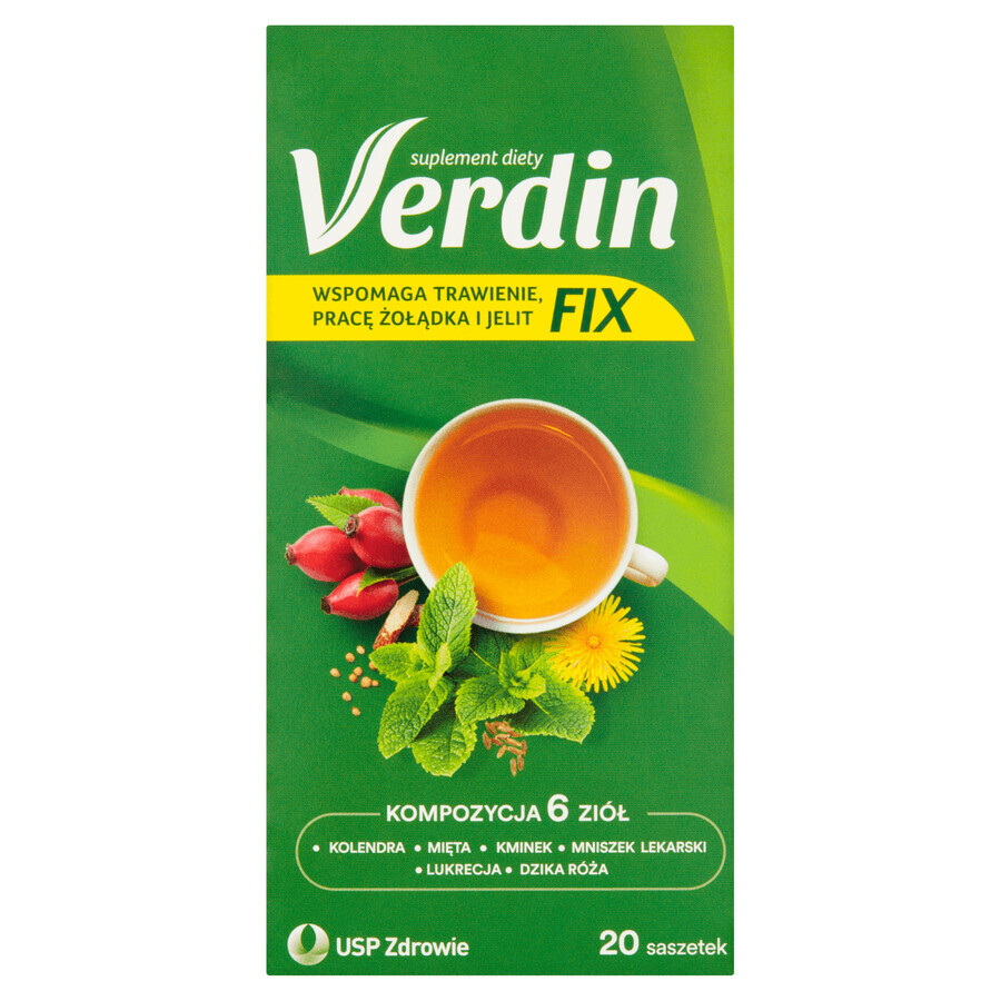 Verdin Fix, 20 zakjes