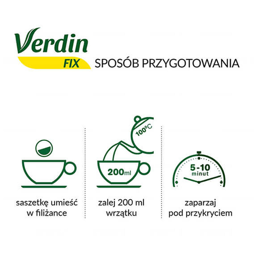 Verdin Fix, 20 zakjes