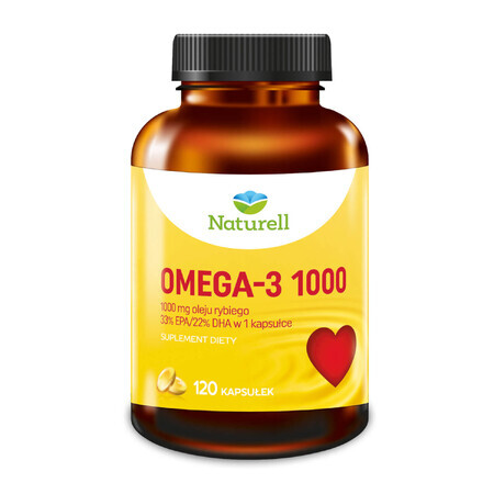 Naturell Omega-3 1000, 120 capsules