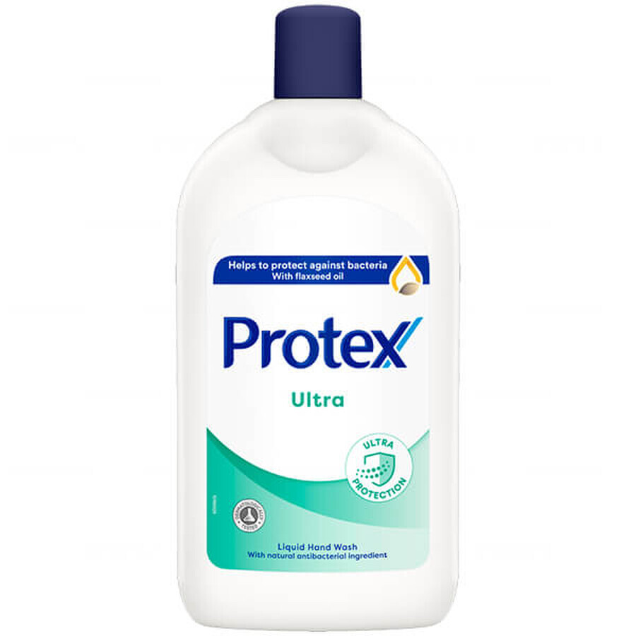 Protex Ultra, vloeibare zeep, antibacterieel, reserve, 700 ml