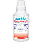 Meridol Chloorhexidine 0,2%, mondspoeling, alcoholvrij, 300 ml