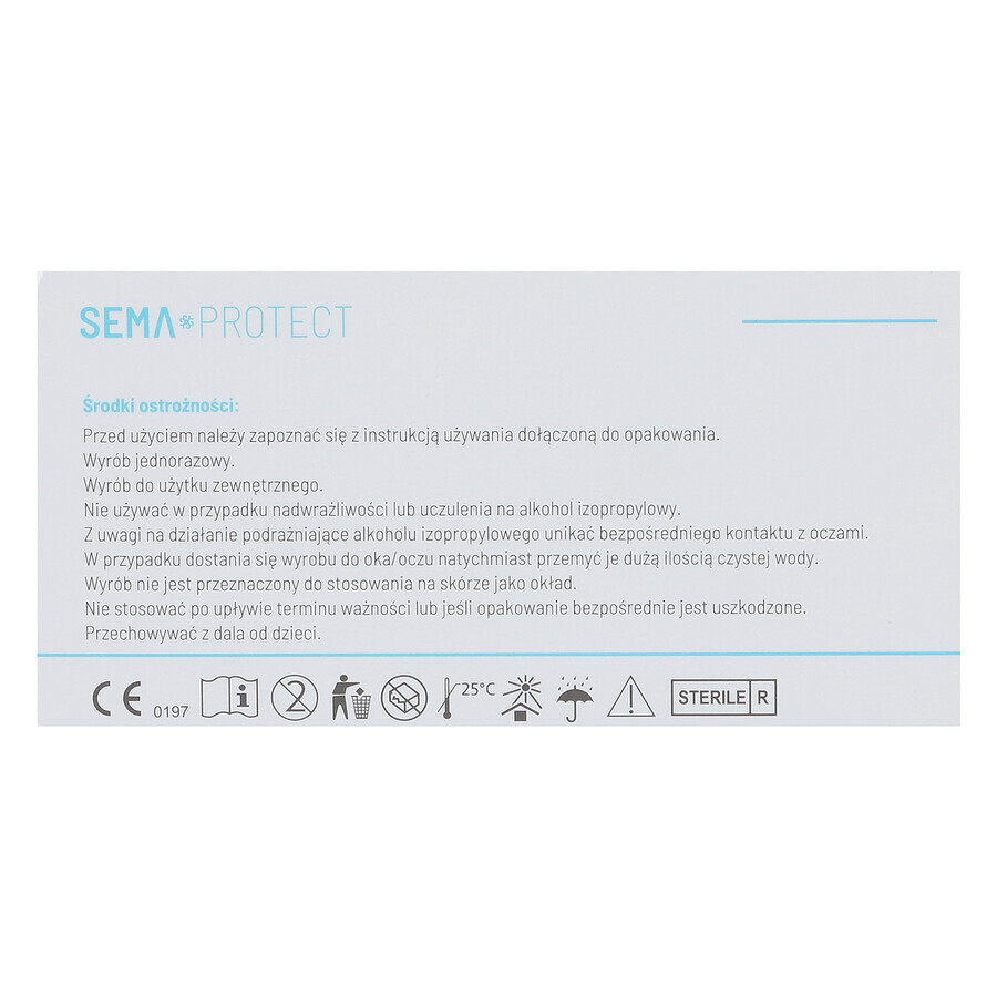 SEMA Protect, disinfectant pads, 100 pcs.