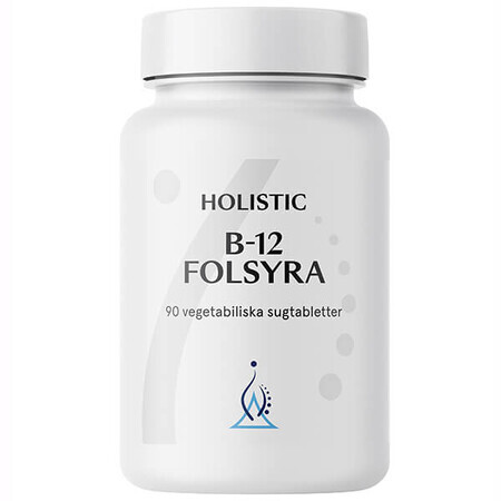 Holistic B-12 Folsyra, 90 Lutschtabletten