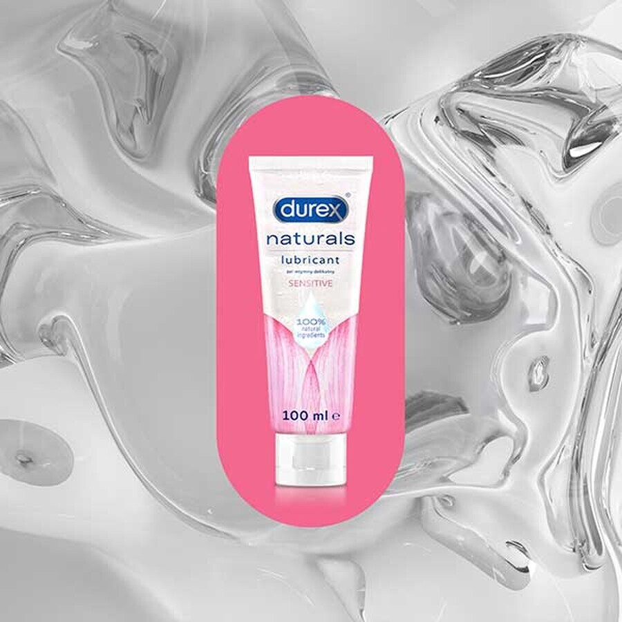 Durex Naturals Sensitive, delicate intimate gel, 100 ml