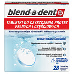 Blend-a-dent, Denture Cleaning Tablets, Long Lasting Freshness, 28 Tablets