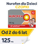 Nurofen voor kinderen 125 mg, zetpillen, 10 stuks