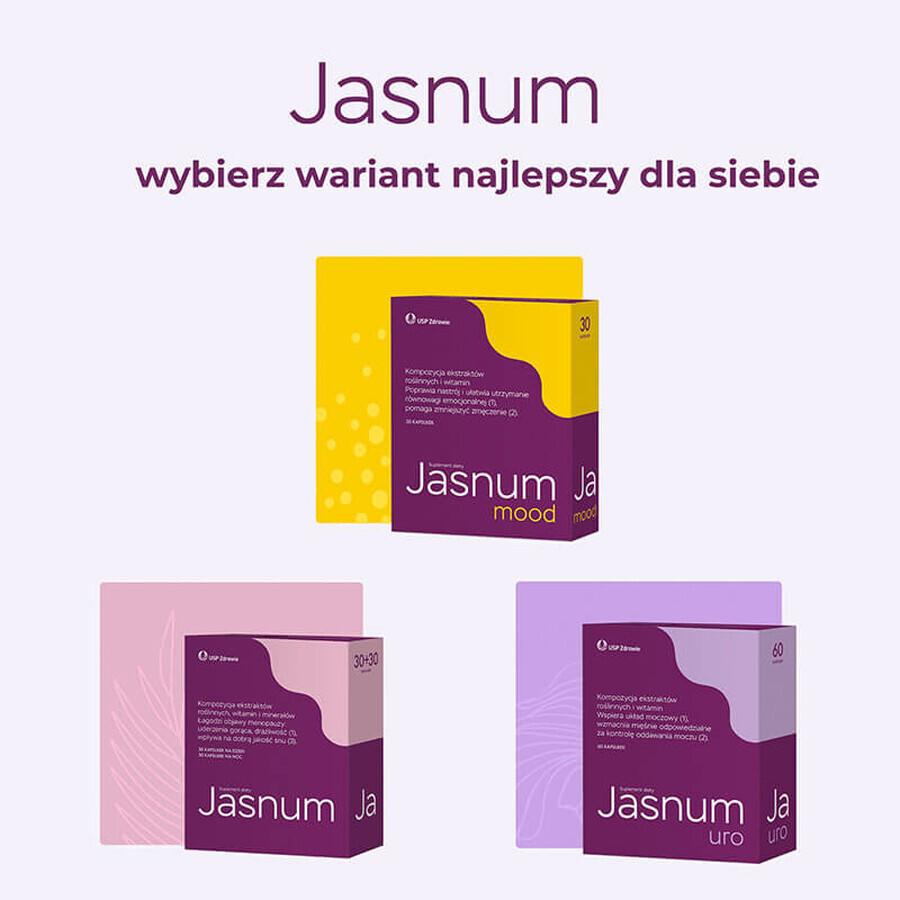 Jasnum Uro, 60 cápsulas