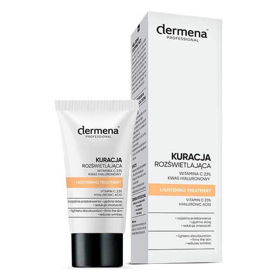 Dermena Professional, verhelderende behandeling met vitamine C 23% + hyaluronzuur, alle huidtypes, 20 ml