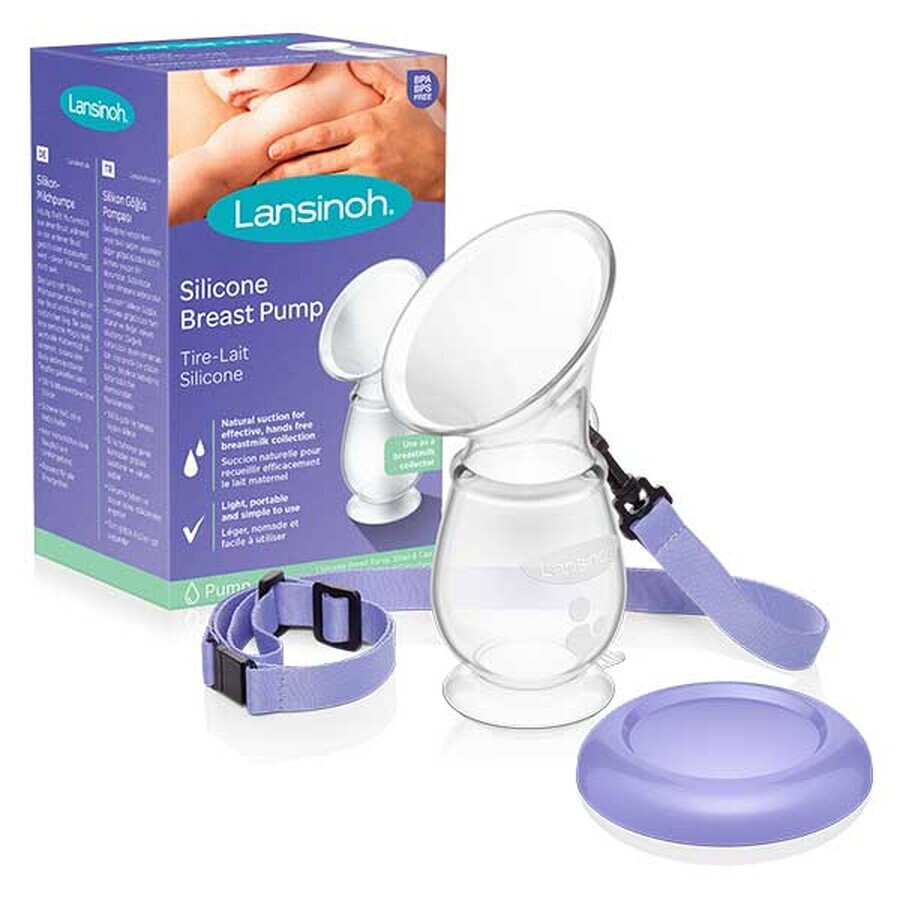 Lansinoh silicone breast pump 1 pc.