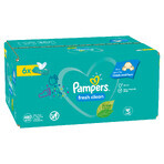 Pampers Fresh Clean, wet wipes, 6 x 80 pcs