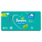 Pampers Fresh Clean, wet wipes, 6 x 80 pcs