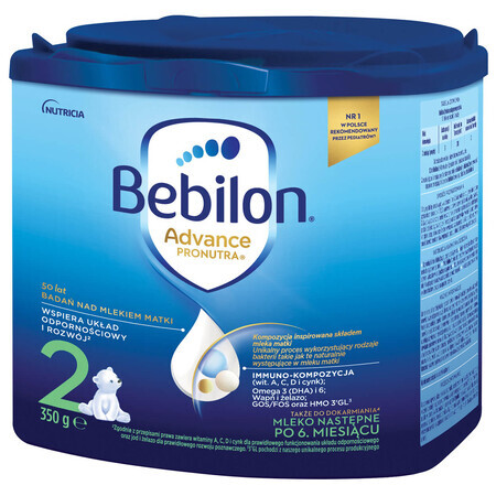 Bebilon Advance Pronutra 2, lapte de continuare, peste 6 luni, 350 g