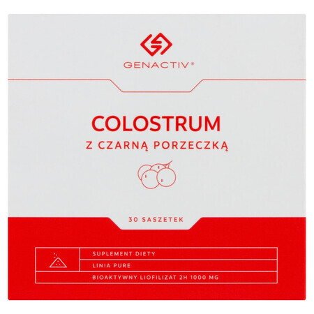 Genactiv Colostrum met Zwarte Bes, poeder, 3 g x 30 sachets