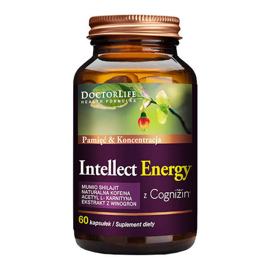 Doctor Life Intellect Energy, 60 gélules