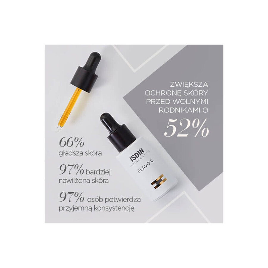 Siero antiossidante con vitamina C Isdinceutics Flavo-C, 30 ml, Isdin 