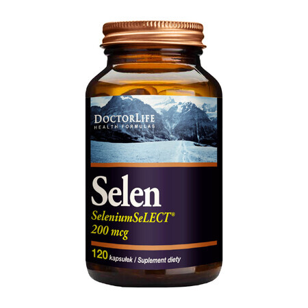 Doctor Life Selenium SeleniumSelect 200 mcg, 120 capsule