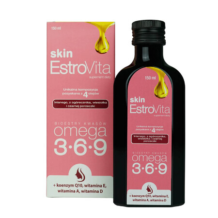 EstroVita Skin, esteri ai acizilor Omega 3-6-9, 150 ml